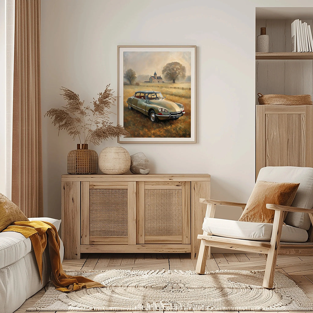 1970 French Hydropneumatic Art - Country Edition | Poster Canvas