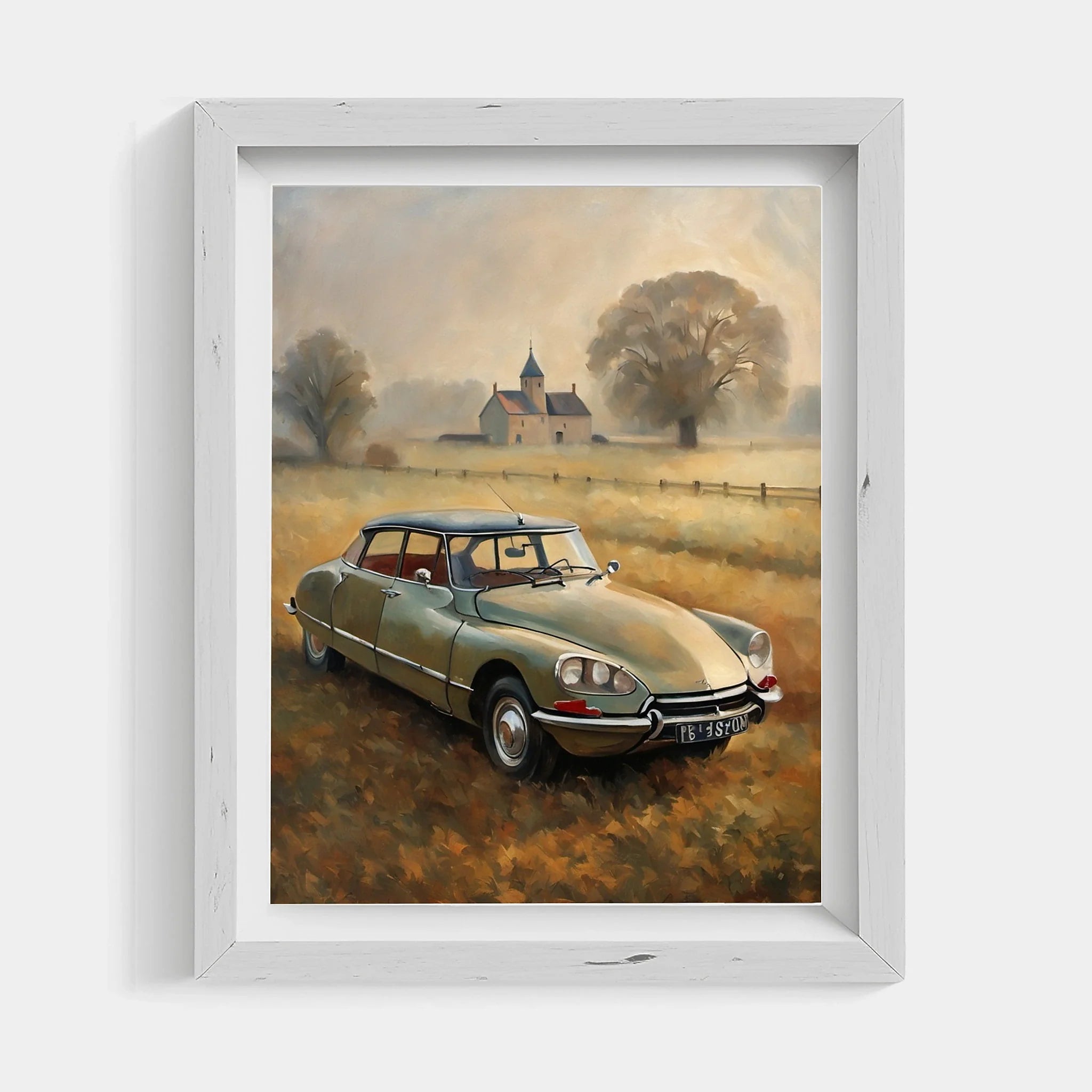 1970 French Hydropneumatic Art - Country Edition | Poster Canvas
