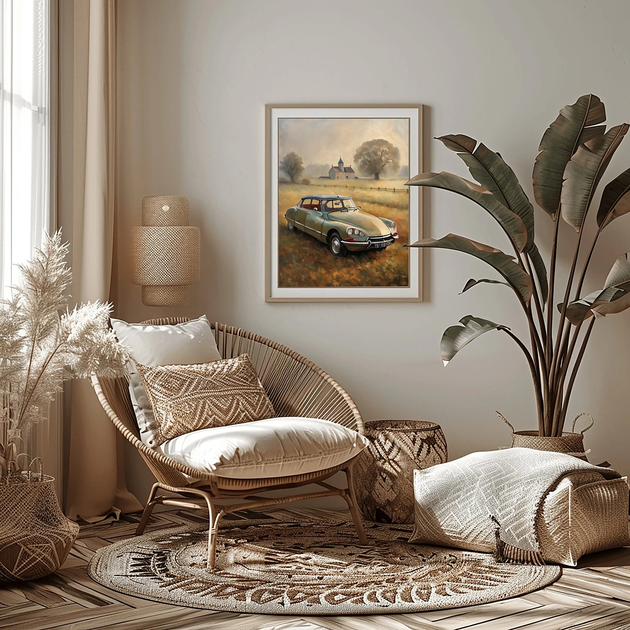 1970 French Hydropneumatic Art - Country Edition | Poster Canvas