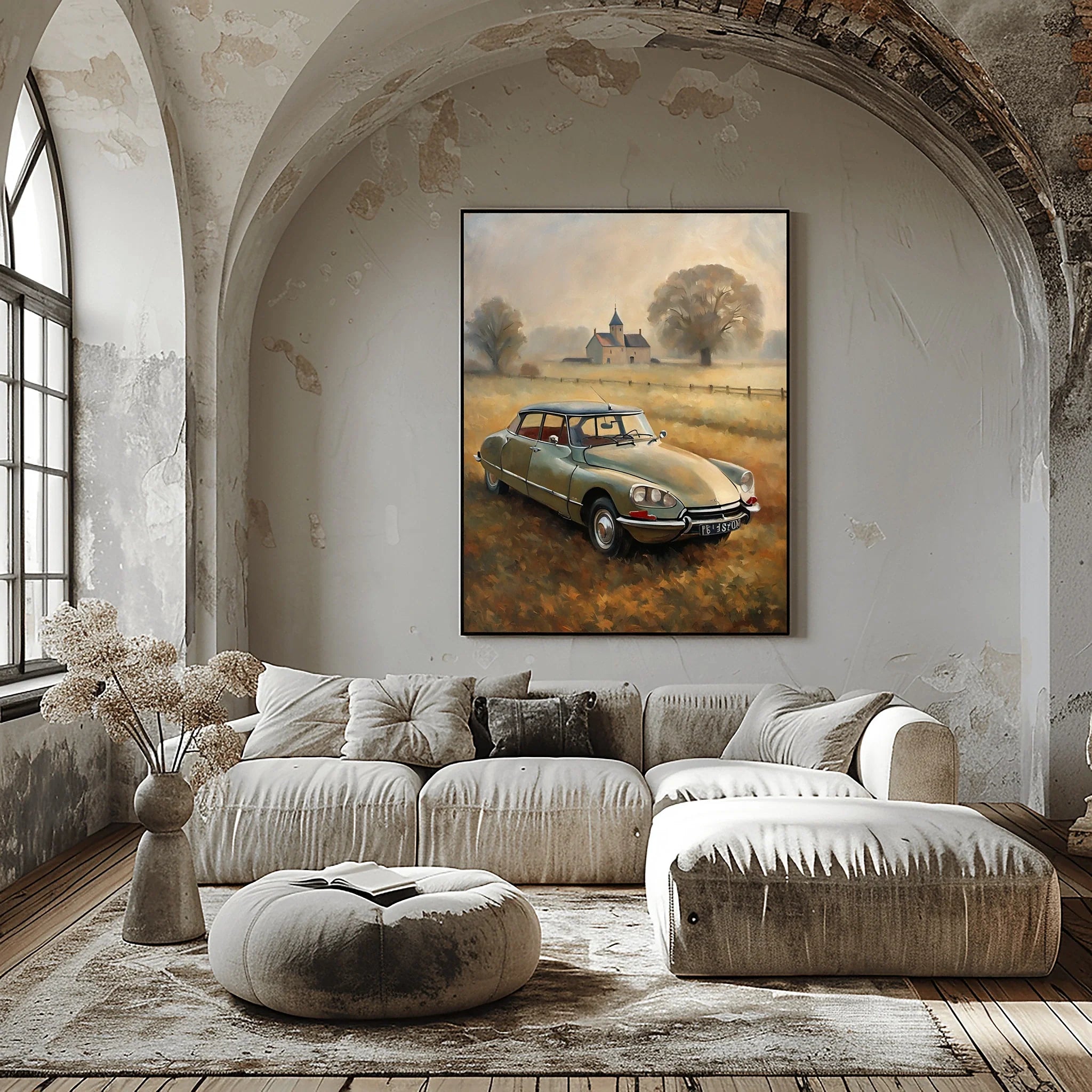 1970 French Hydropneumatic Art - Country Edition | Poster Canvas