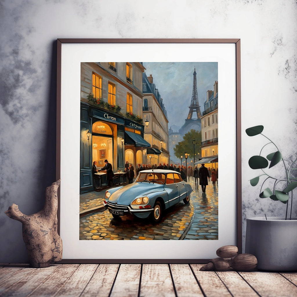 1970 French Hydropneumatic Art - Paris Edition | Poster & Canvas