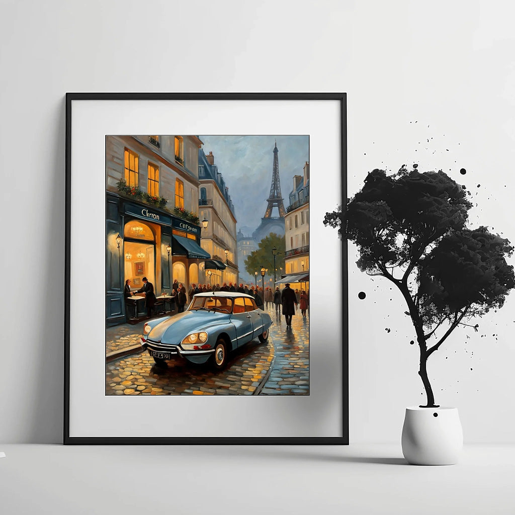 1970 French Hydropneumatic Art - Paris Edition | Poster & Canvas