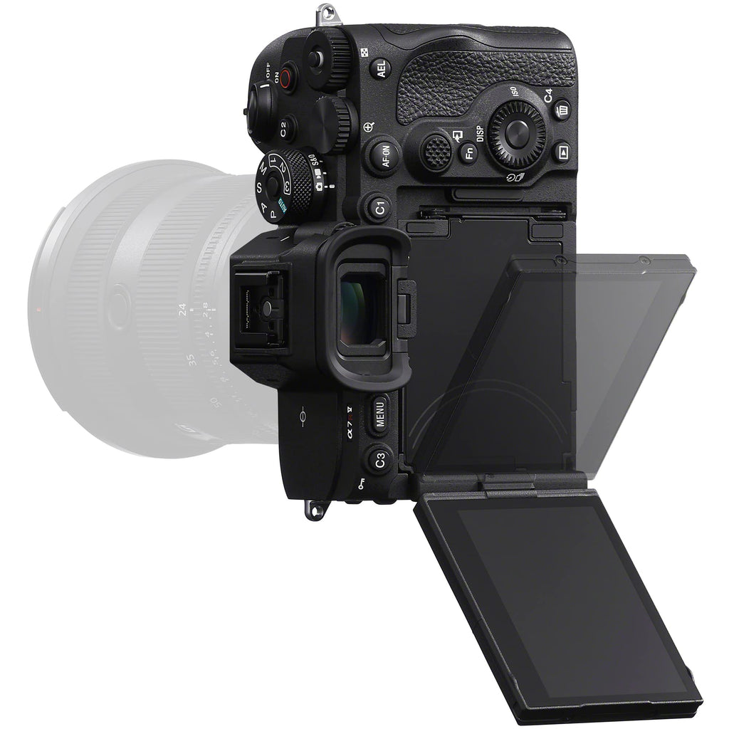 Sony a7R V Full Frame Mirrorless Camera Body with FE 35mm F1.4 GM G Master Lens ILCE-7RM5 + SEL35F14GM Bundle with Deco Gear Photography Backpack + Monopod + Extra Battery, LED and Kit Accessories