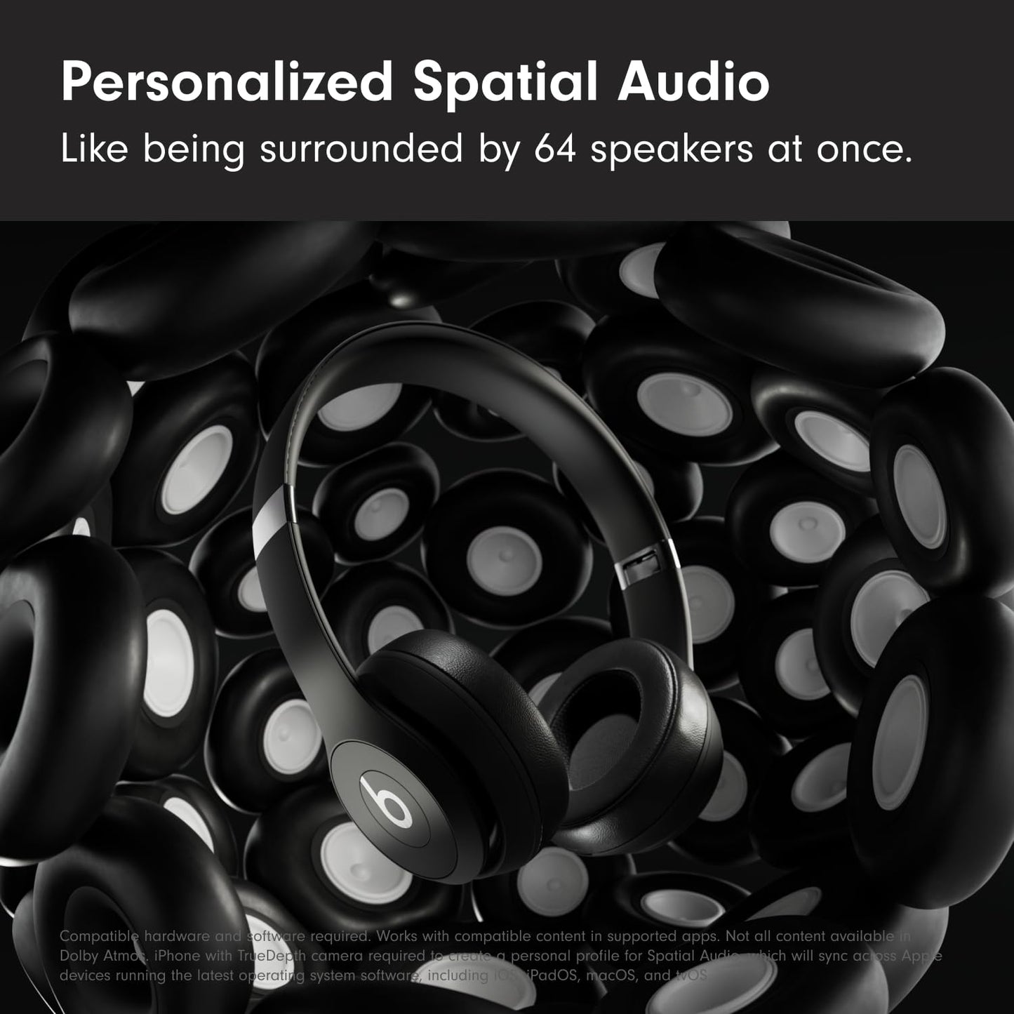 Beats Solo 4 Wireless Headphones with 20W Power Adapter - Slate Blue