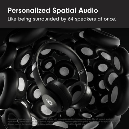 Beats Solo 4 Wireless Headphones with 20W Power Adapter - Slate Blue