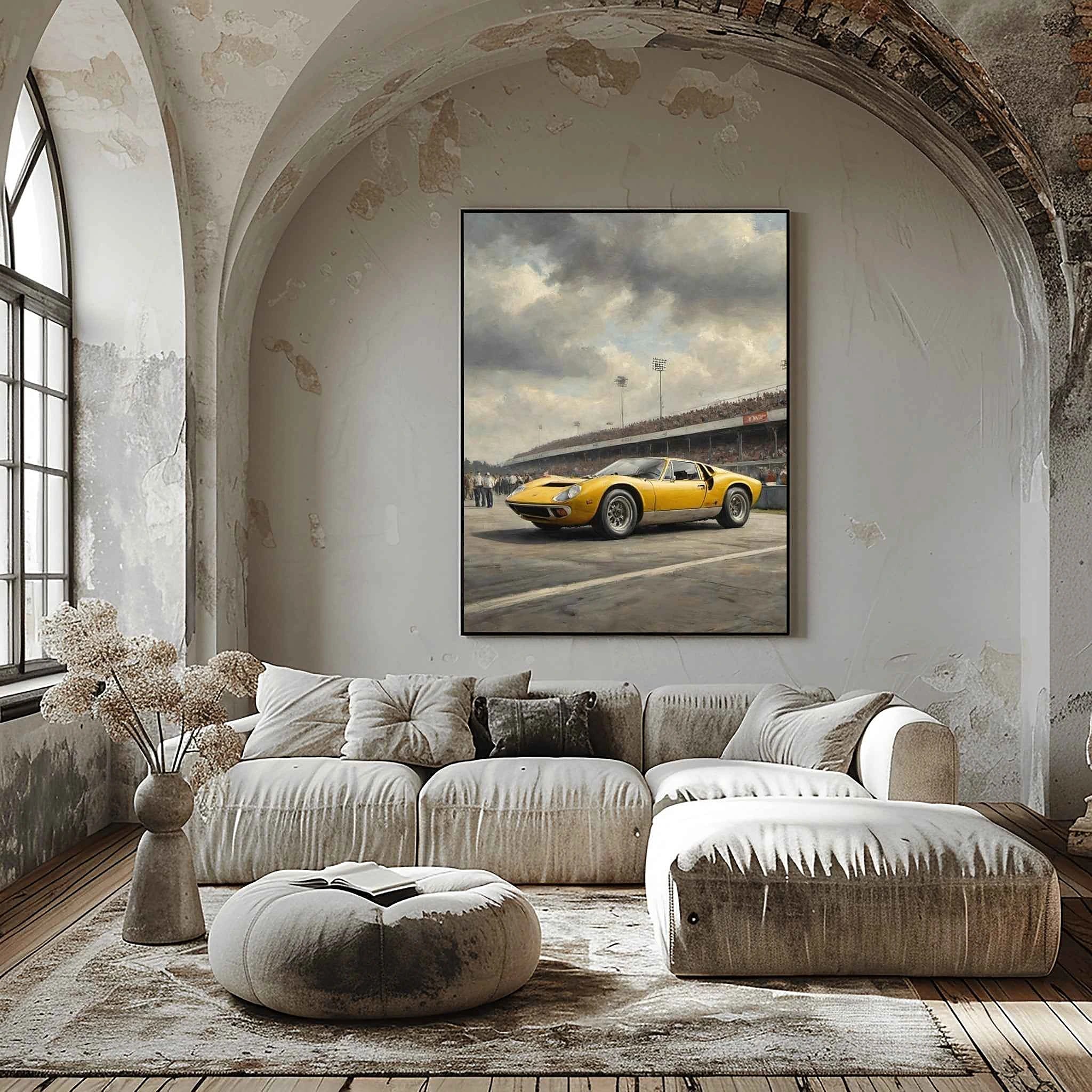 1971 Italian Wedge - Monza Edition | Poster Canvas