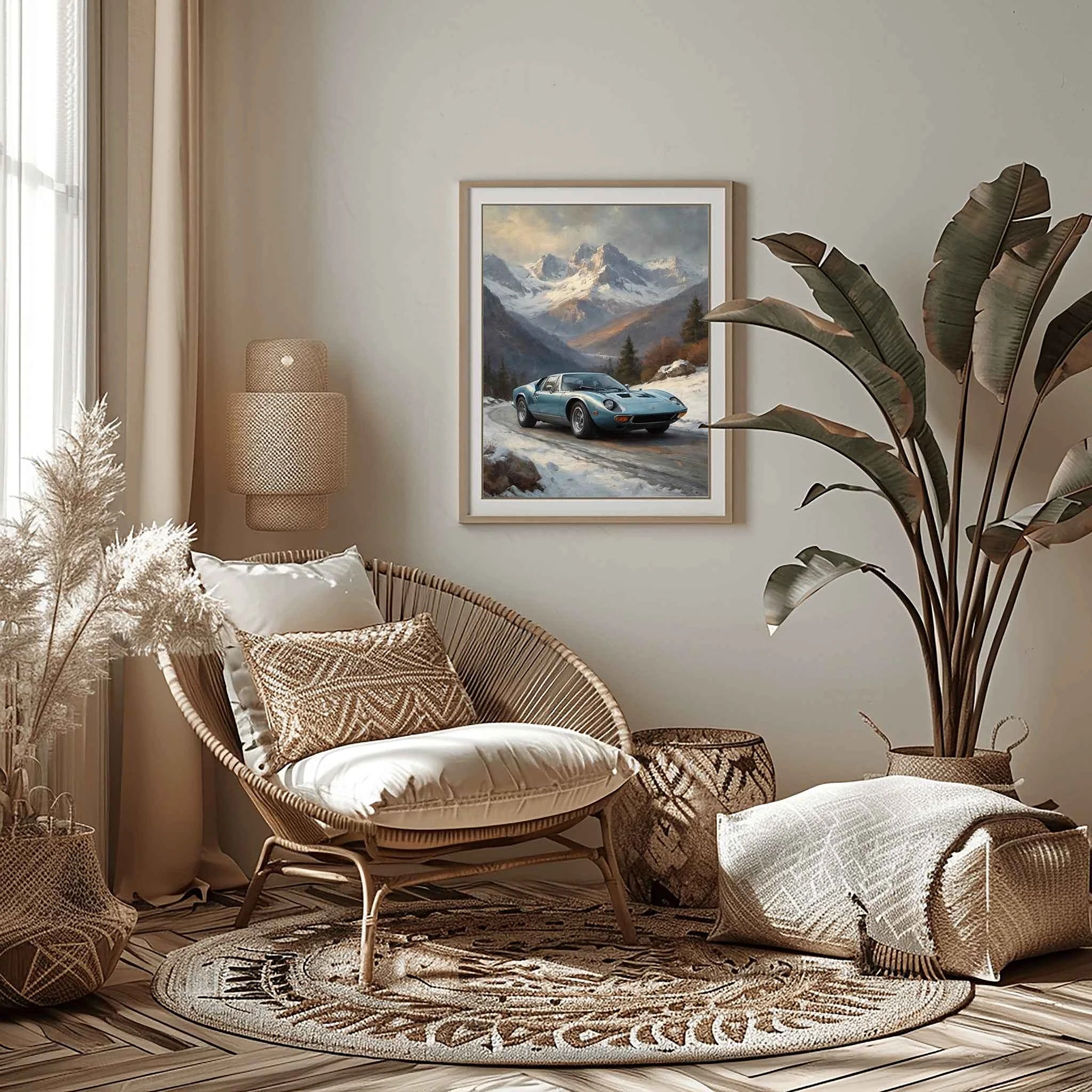 1971 Italian Wedge - Mountain Edition | Poster Canvas