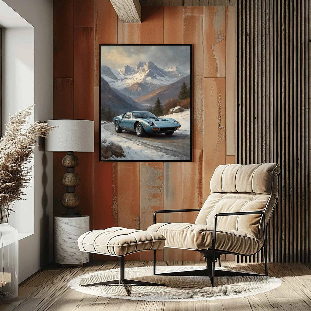 1971 Italian Wedge - Mountain Edition | Poster Canvas