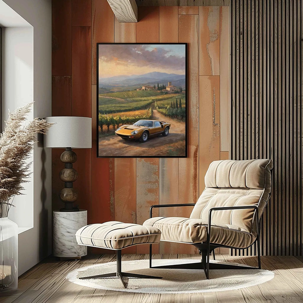 1971 Italian Wedge - Tuscany Edition | Poster Canvas