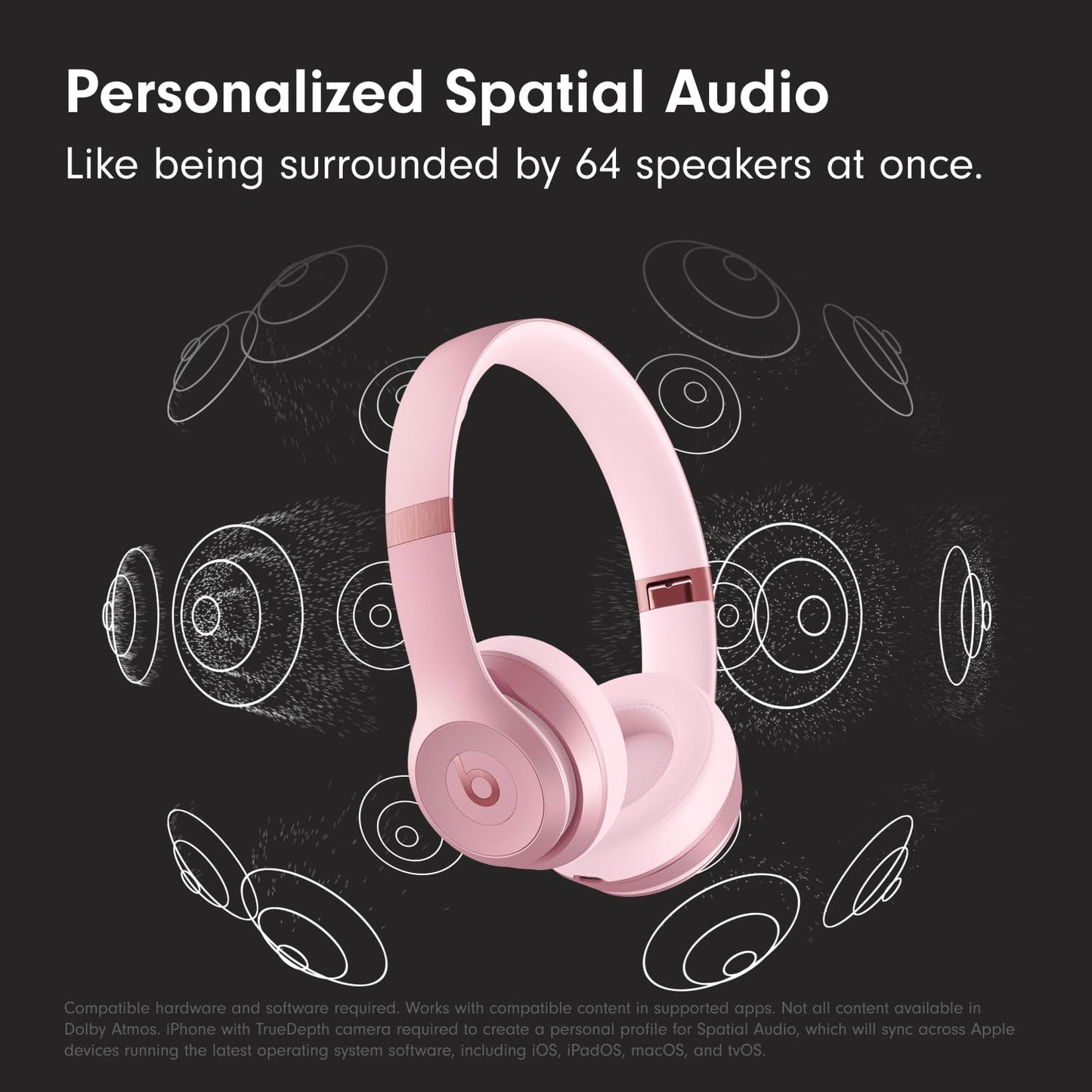Beats Solo 4 Wireless Headphones with 20W Power Adapter - Slate Blue