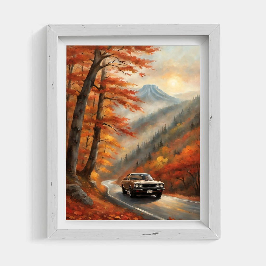 1971 Hakosuka GT-R Legend - Autumn Edition | Poster Canvas