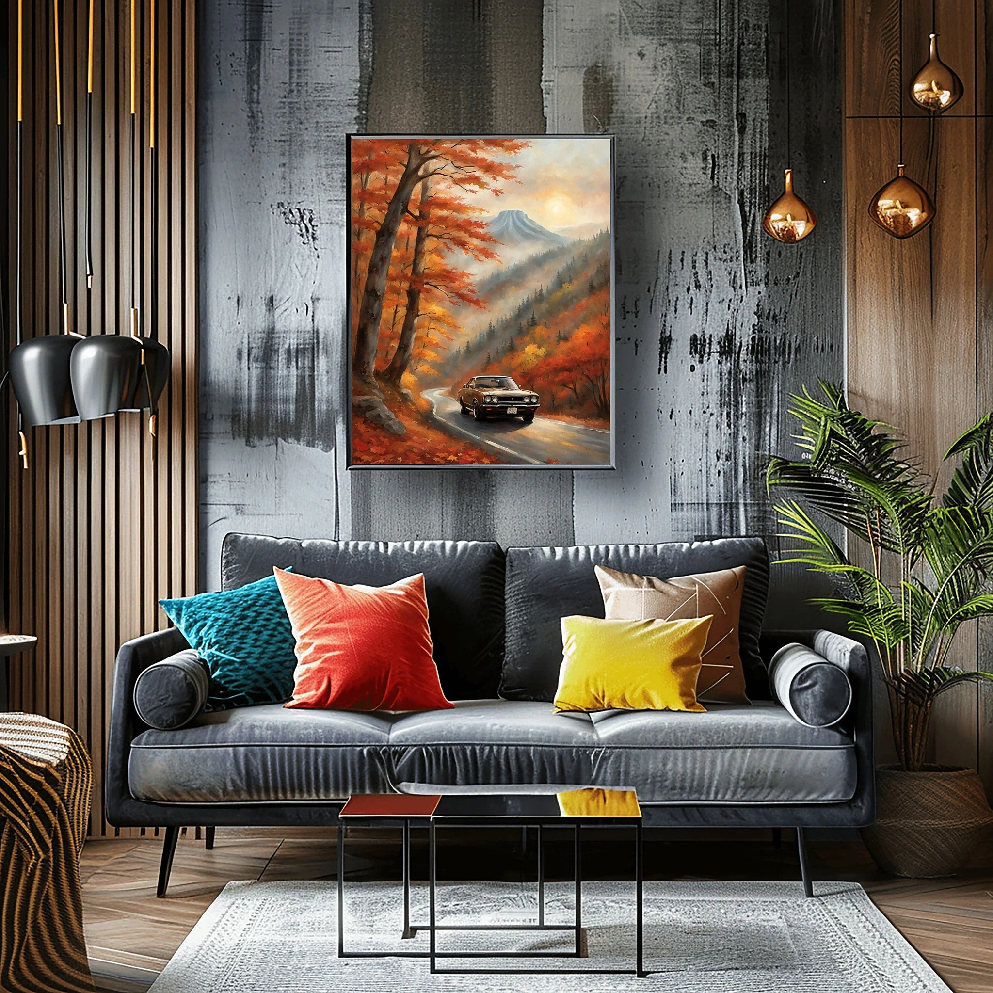 1971 Hakosuka GT-R Legend - Autumn Edition | Poster Canvas