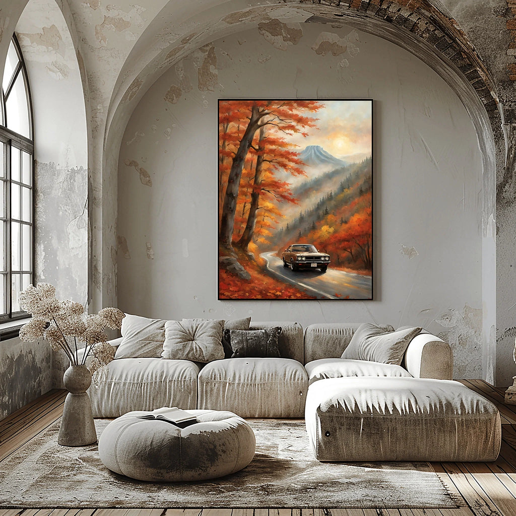 1971 Hakosuka GT-R Legend - Autumn Edition | Poster Canvas