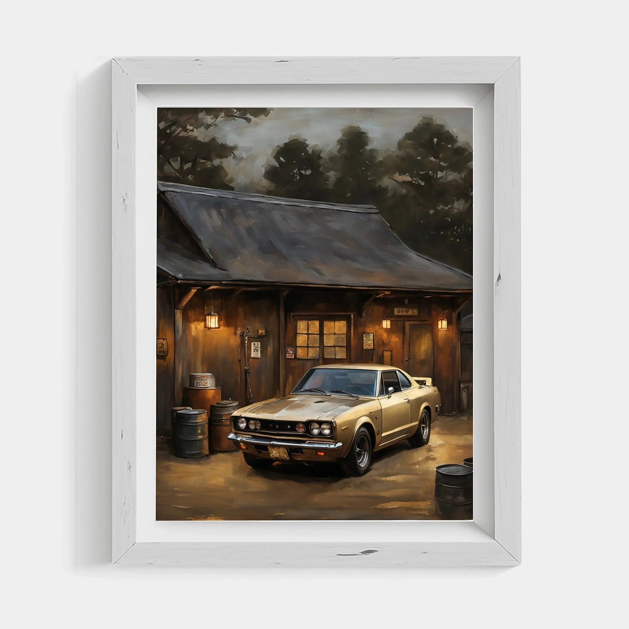 1971 Hakosuka GTR Legend - Garage Edition | Poster Canvas
