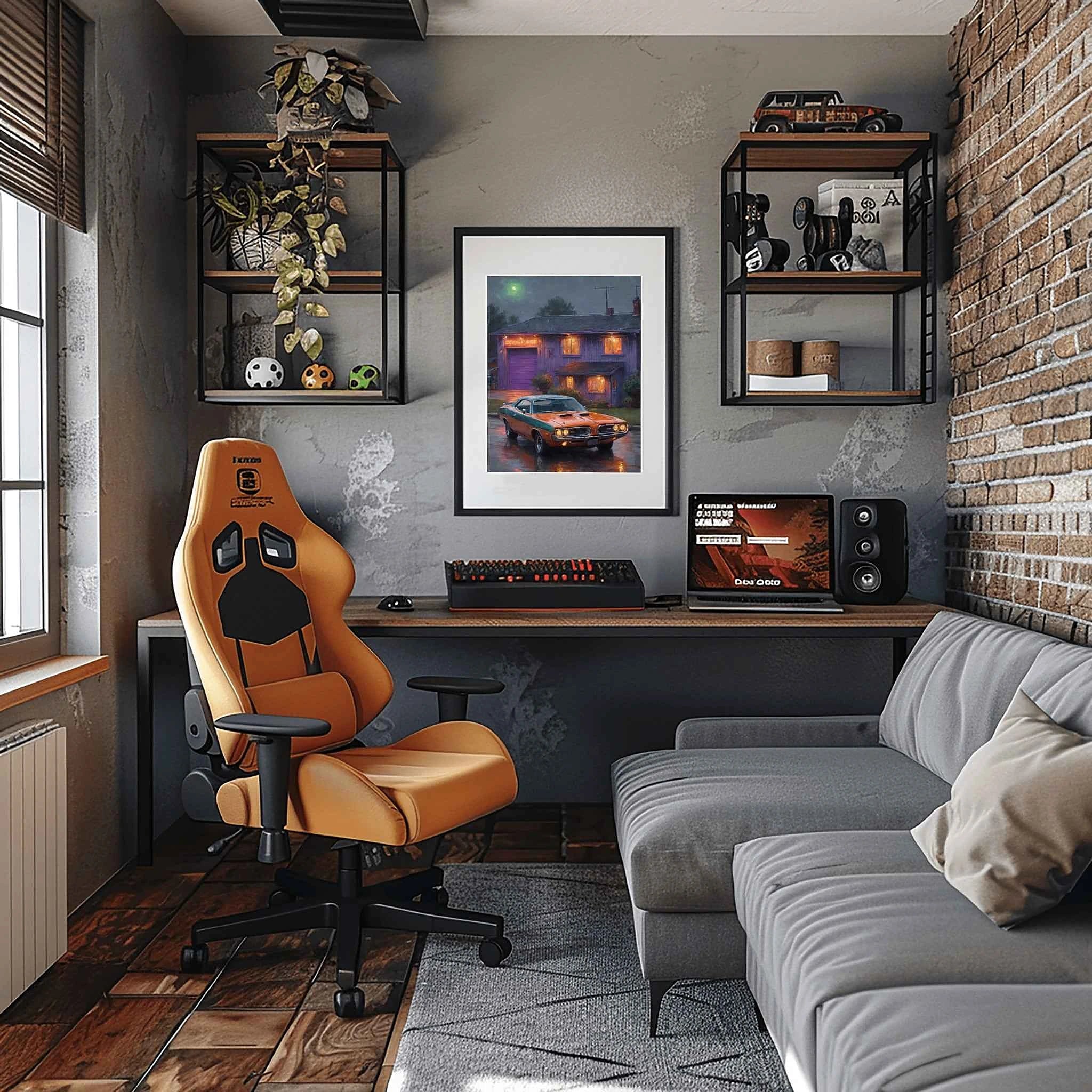 1971 Super Bee Spirit - Night Edition | Poster Canvas