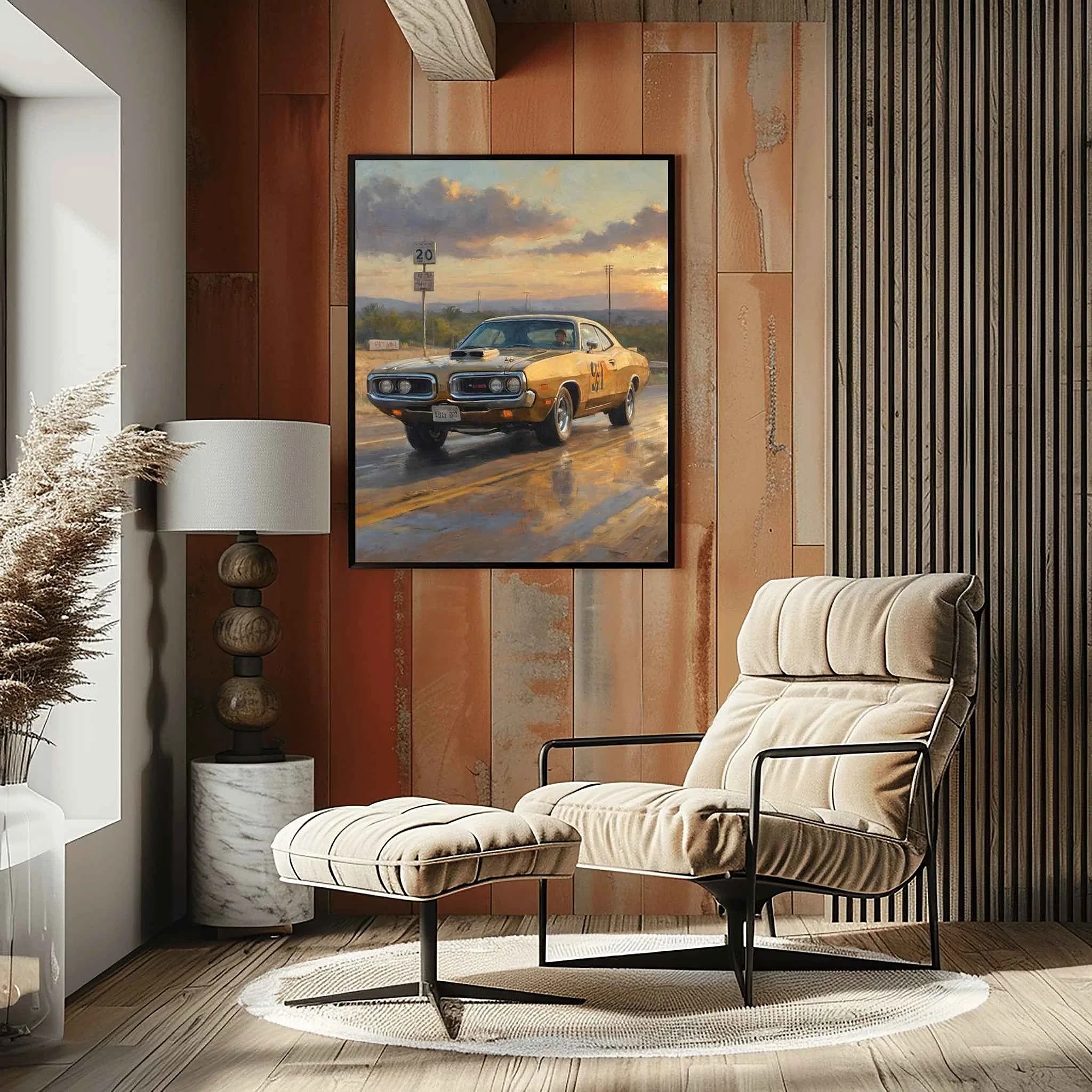 1971 Super Bee Spirit - Race Track Edition | Poster Canvas
