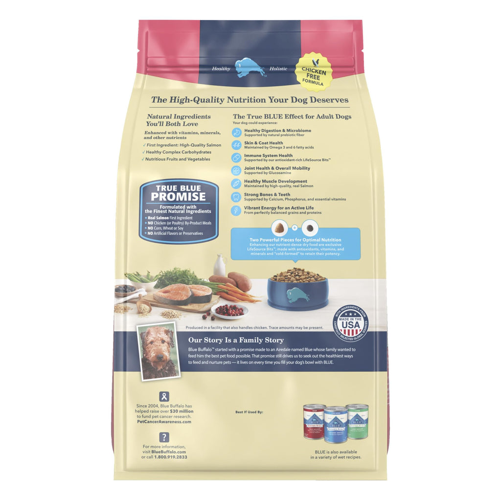 Blue Buffalo Life Protection Formula Adult Dry Dog Food, Helps Build and Maintain Strong Muscles, Made with Natural Ingredients, Beef & Brown Rice Recipe, 30-lb Bag