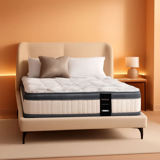 Full Gel Memory Foam Mattress TenInch Zoned Pressure Relief