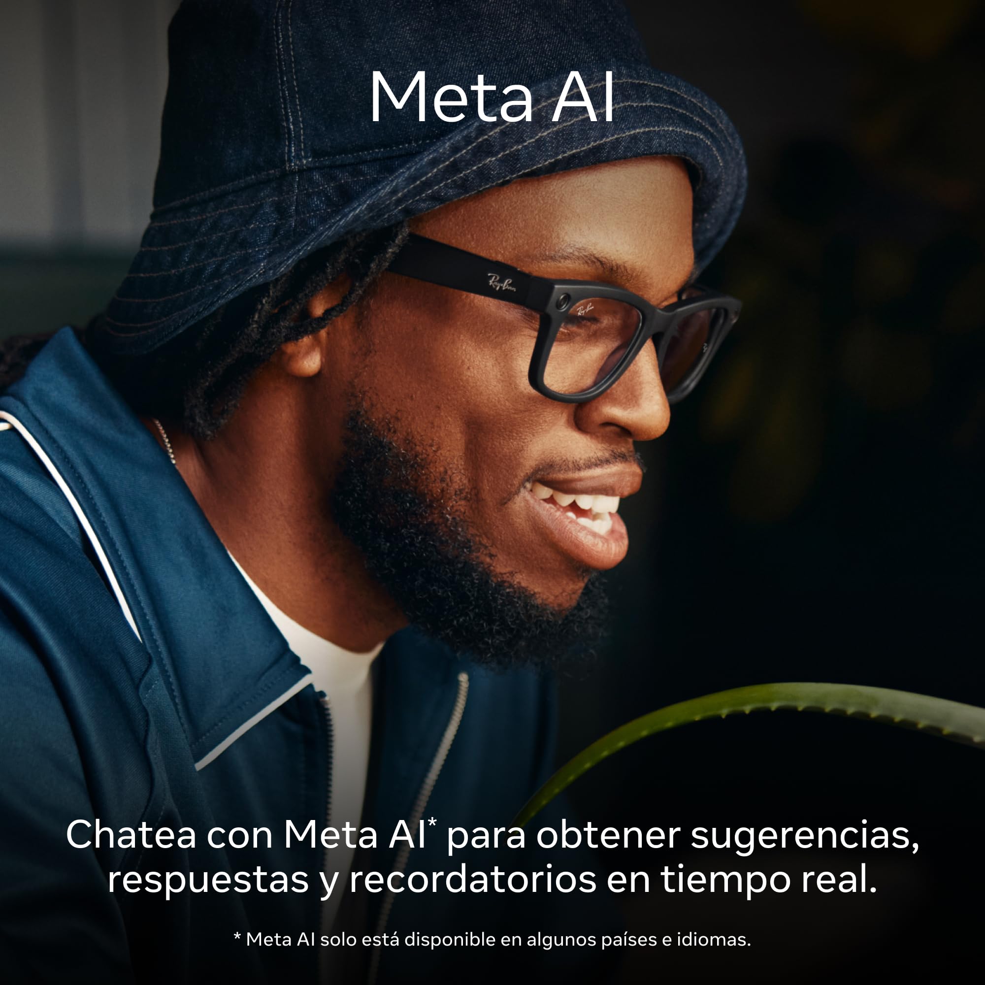 Ray-Ban Meta (Gen 1), Wayfarer, Shiny Black | Smart AI Glasses for Men, Women — 12 MP Ultra-Wide Camera, Open-Ear Speakers for Audio, Video Recording and Bluetooth — Green Lenses — Wearable Technology