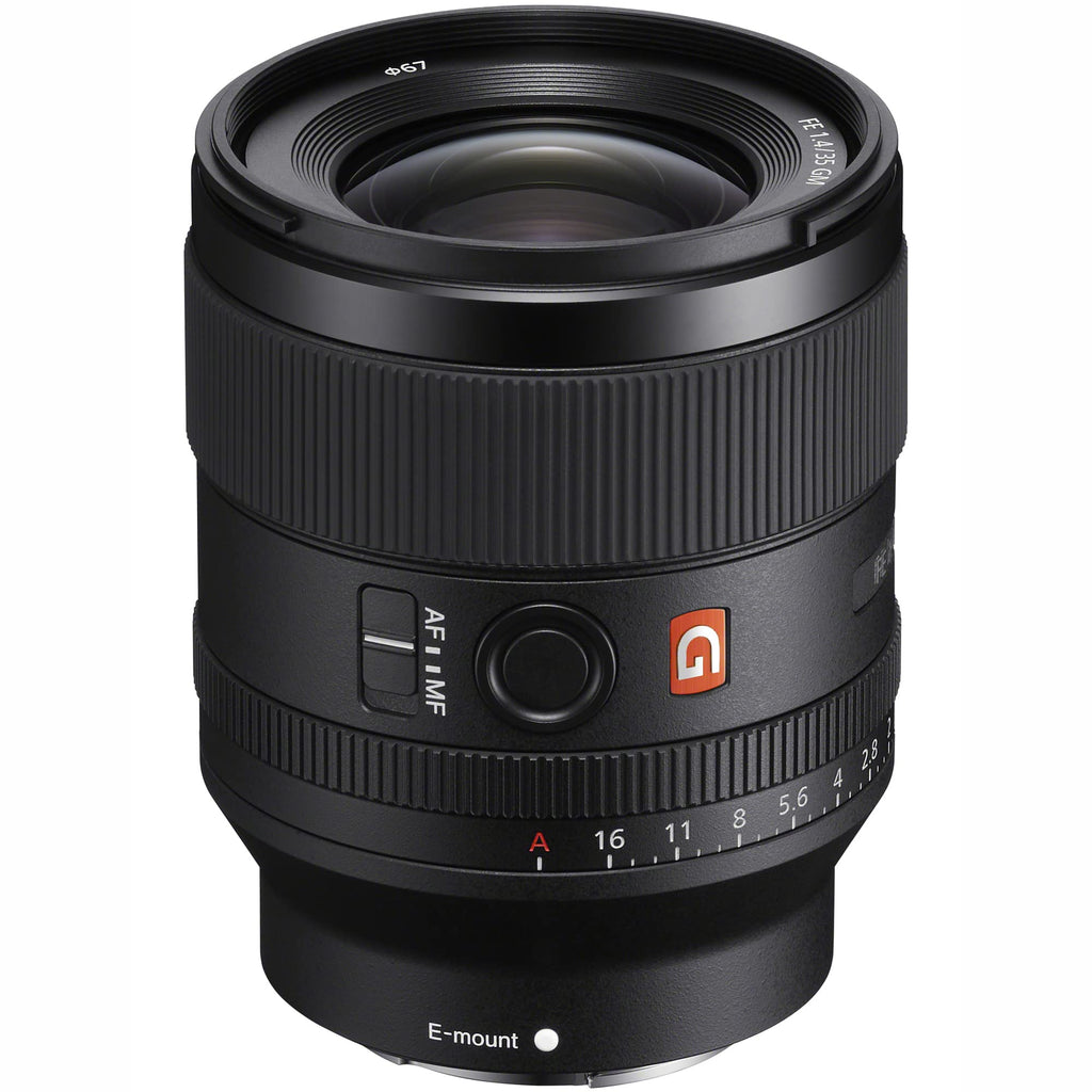 Sony a7R V Full Frame Mirrorless Camera Body with FE 35mm F1.4 GM G Master Lens ILCE-7RM5 + SEL35F14GM Bundle with Deco Gear Photography Backpack + Monopod + Extra Battery, LED and Kit Accessories