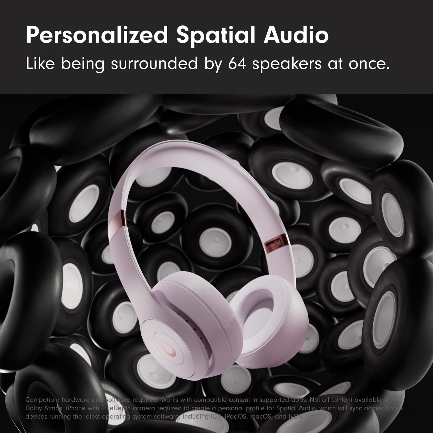 Beats Solo 4 Wireless Headphones with 20W Power Adapter - Slate Blue
