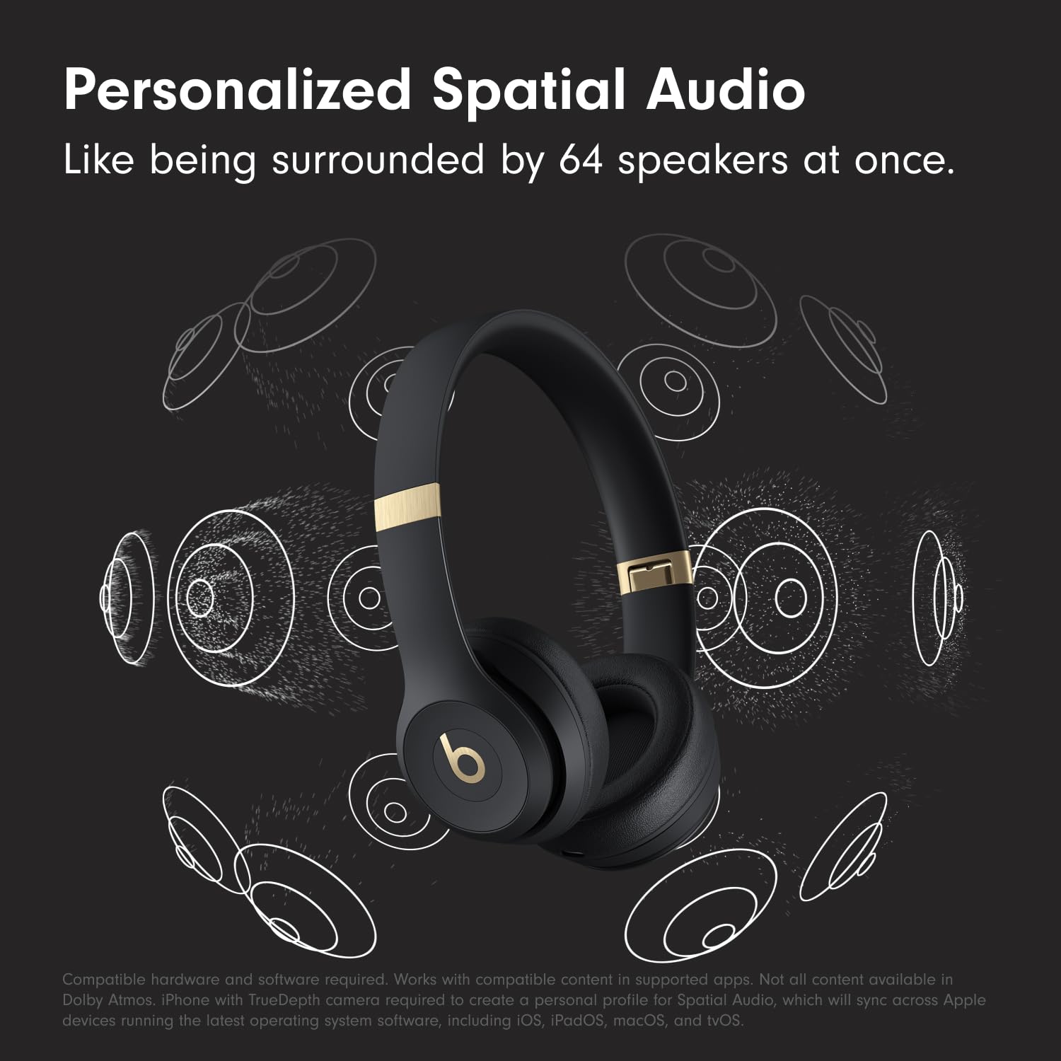Beats Solo 4 Wireless Headphones with 20W Power Adapter - Slate Blue