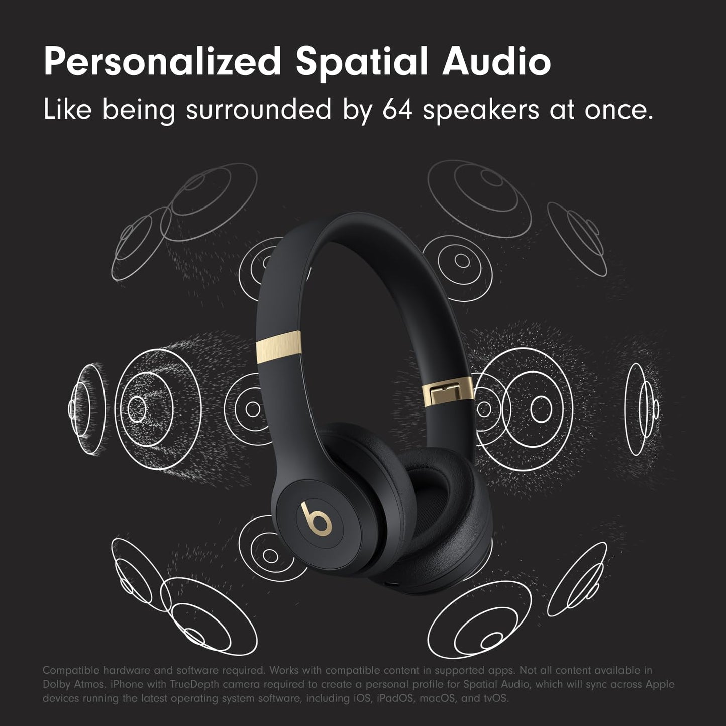 Beats Solo 4 Wireless Headphones with 20W Power Adapter - Slate Blue