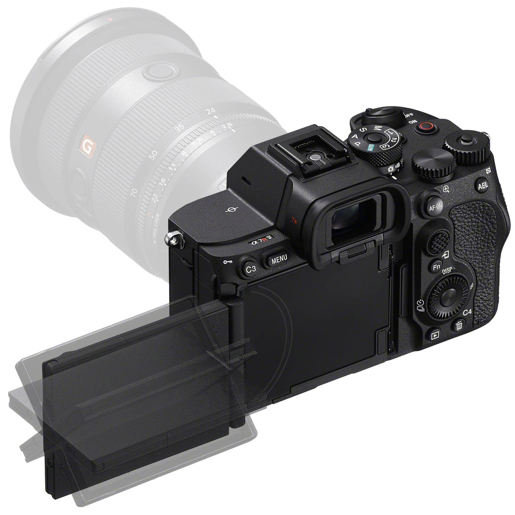 Sony a7R V Full Frame Mirrorless Camera Body with FE 35mm F1.4 GM G Master Lens ILCE-7RM5 + SEL35F14GM Bundle with Deco Gear Photography Backpack + Monopod + Extra Battery, LED and Kit Accessories