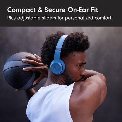 Beats Solo 4 Wireless Headphones with 20W Power Adapter - Slate Blue