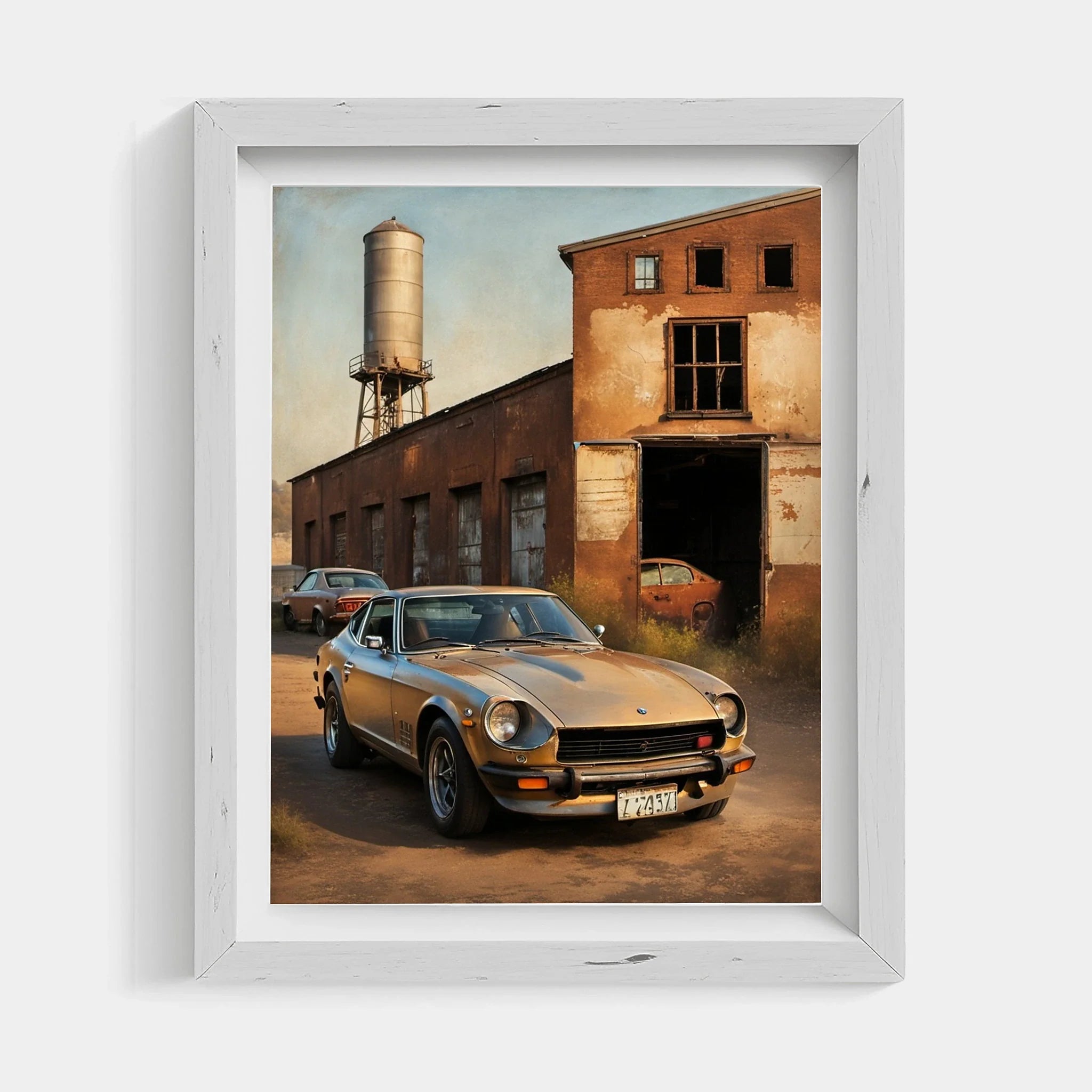 1972 Japanese Sports Icon - Garage Edition | Poster Canvas