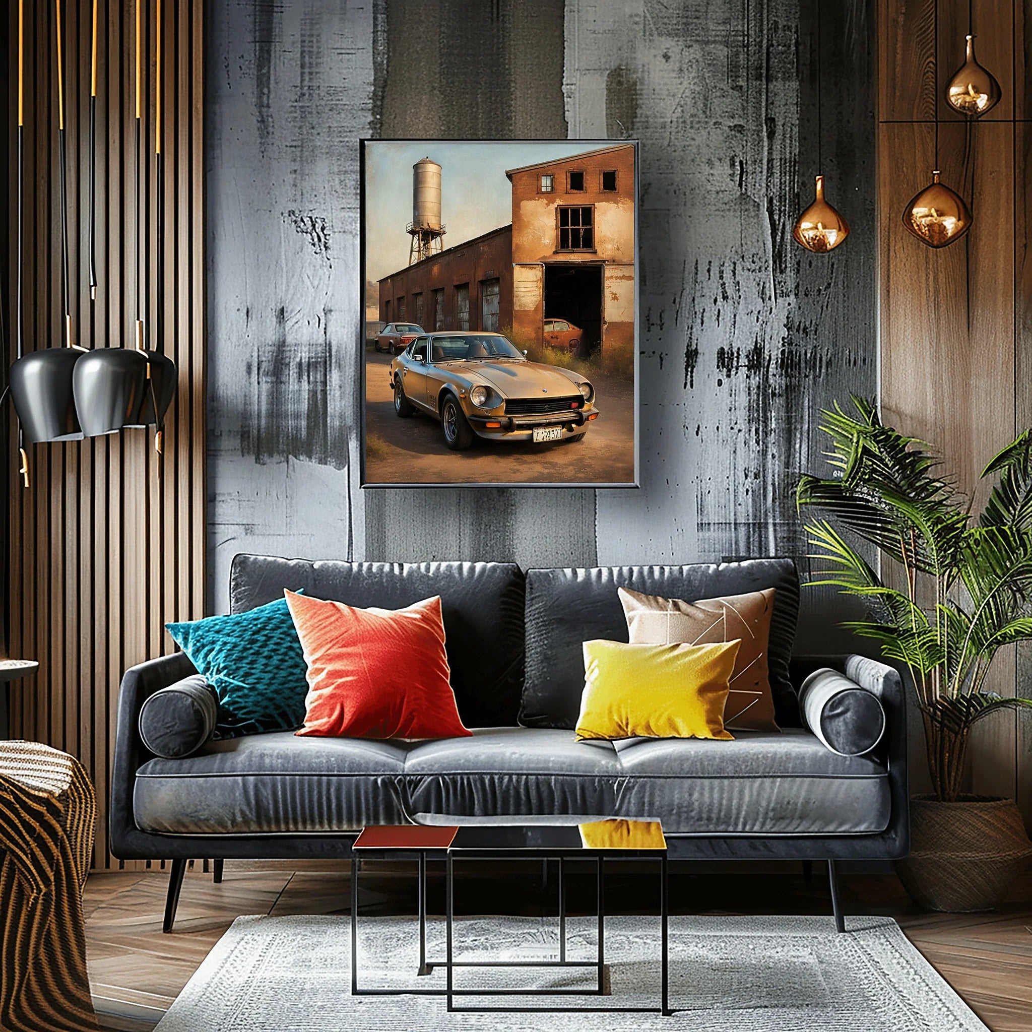 1972 Japanese Sports Icon - Garage Edition | Poster Canvas