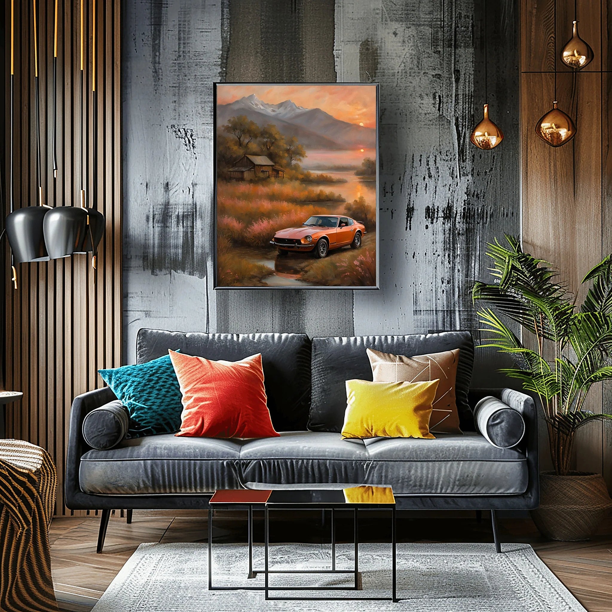 1972 Japanese Sports Icon - Lake Edition | Poster Canvas