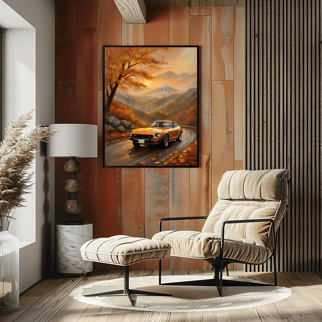 1972 Japanese Sports Icon - Mountain Edition | Poster Canvas