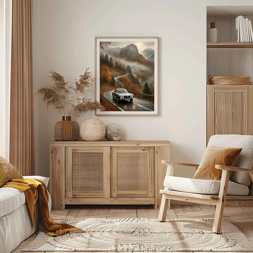 1972 Lancia Rally Warrior - Mountain Edition | Poster Canvas