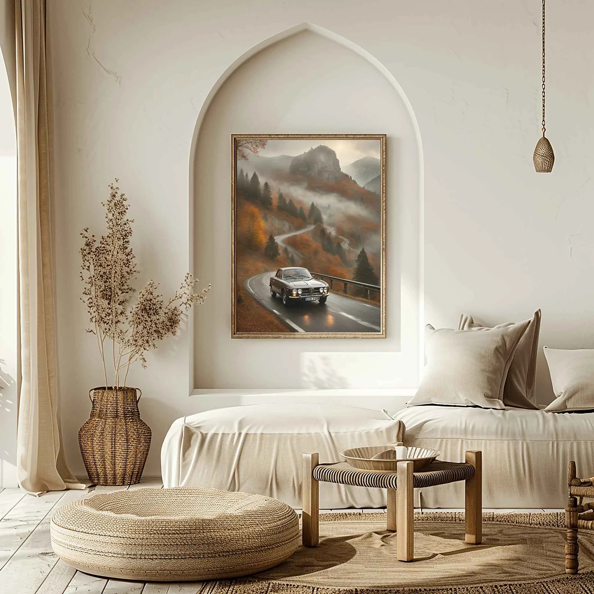 1972 Lancia Rally Warrior - Mountain Edition | Poster Canvas