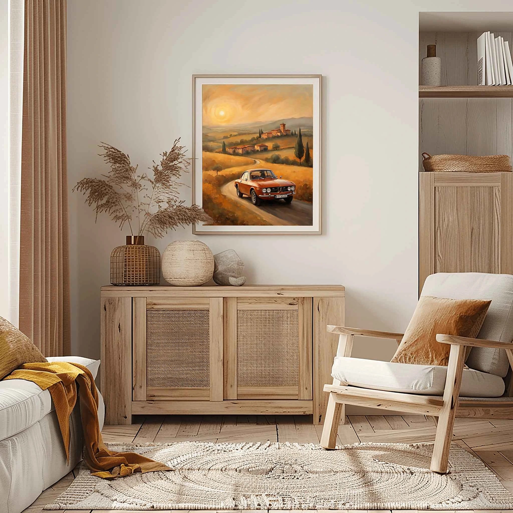 1972 Lancia Rally Warrior - Tuscany Edition | Poster Canvas