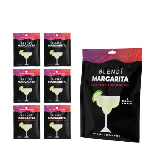 Skinny Mocktail Mixers – Guilt-Free Flavor, Zero Cal- 1 Pack (6 Count)