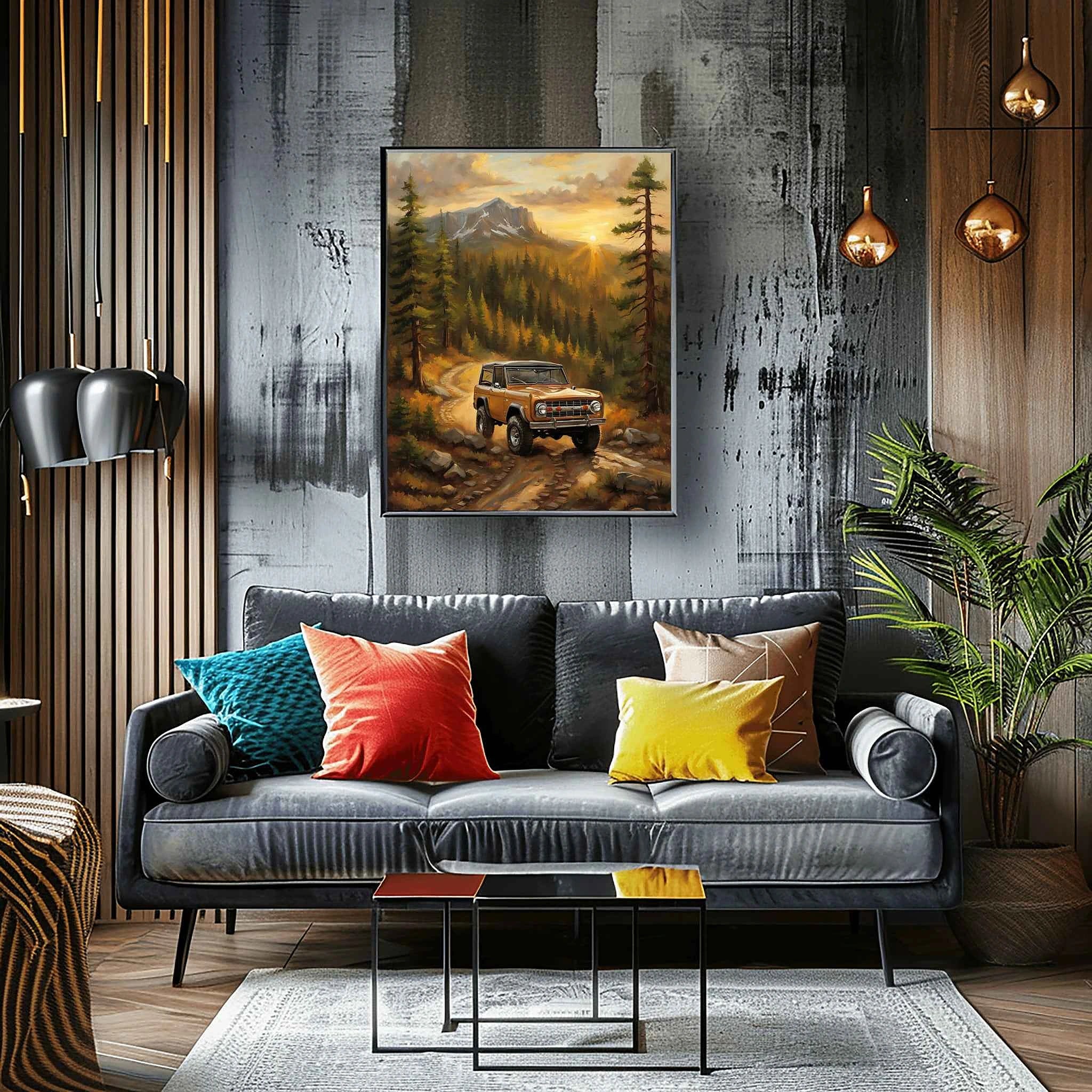 1973 FirstGen Bronco Spirit - Mountain Edition | Poster Canvas