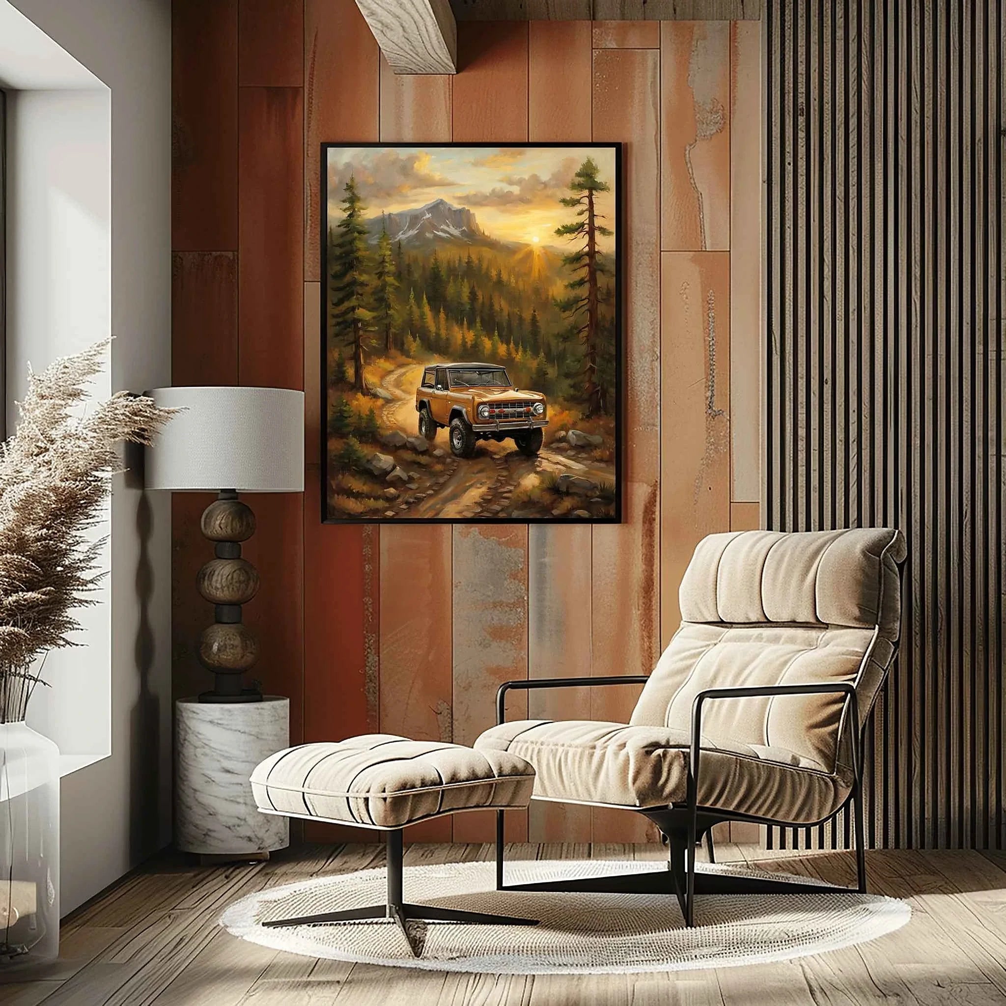 1973 FirstGen Bronco Spirit - Mountain Edition | Poster Canvas