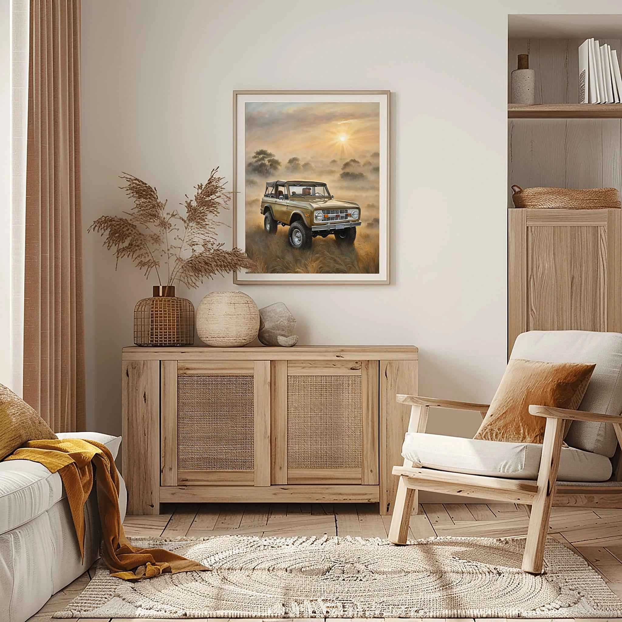 1973 FirstGen Bronco Spirit - Safari Edition | Poster Canvas