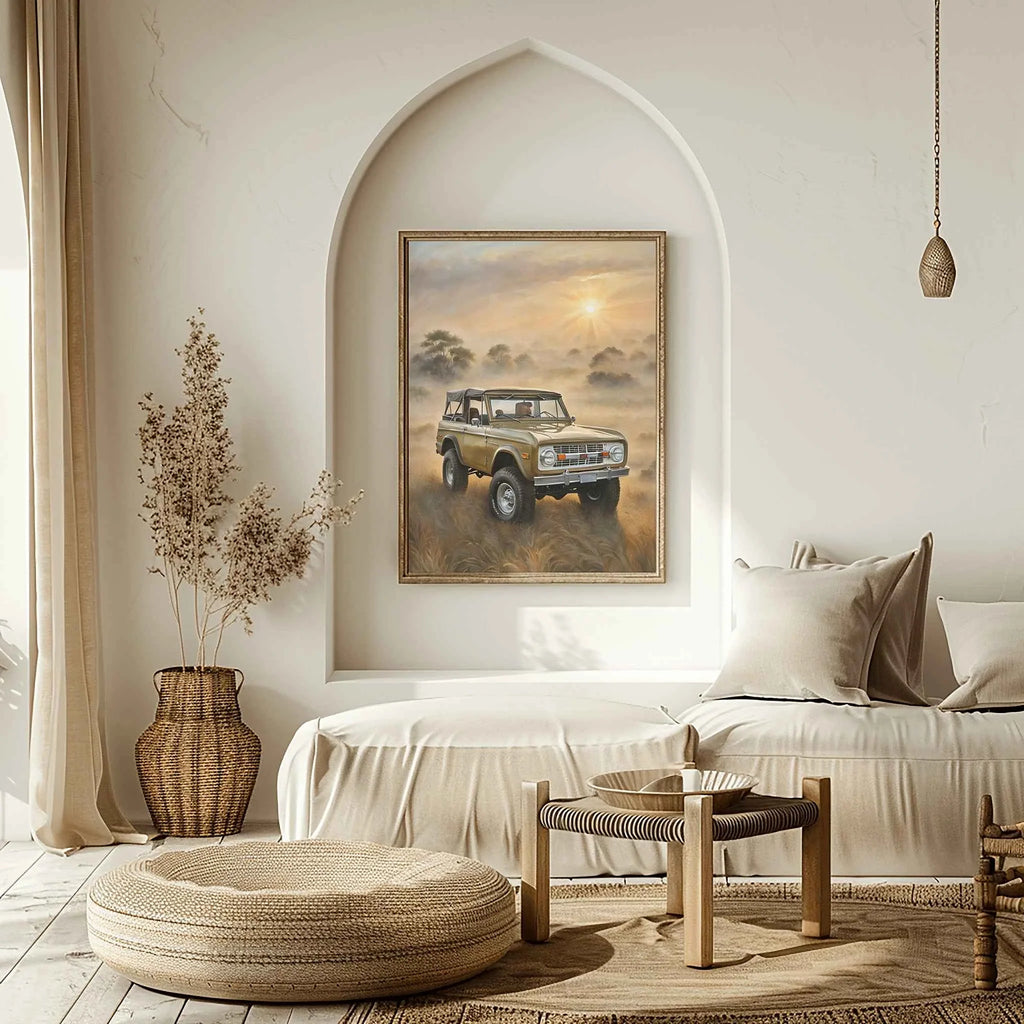 1973 FirstGen Bronco Spirit - Safari Edition | Poster Canvas