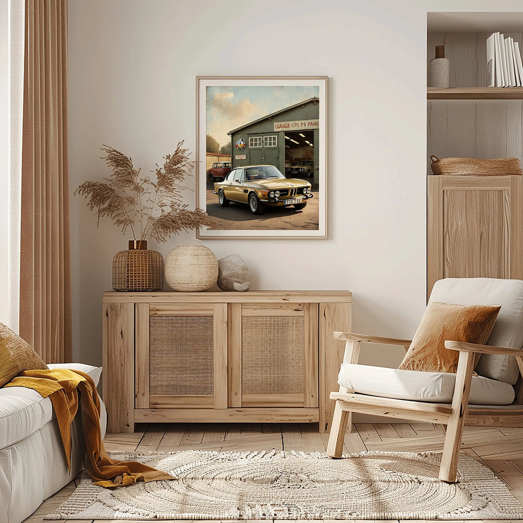 1973 Batmobile CSL Racer - Garage Edition | Poster Canvas