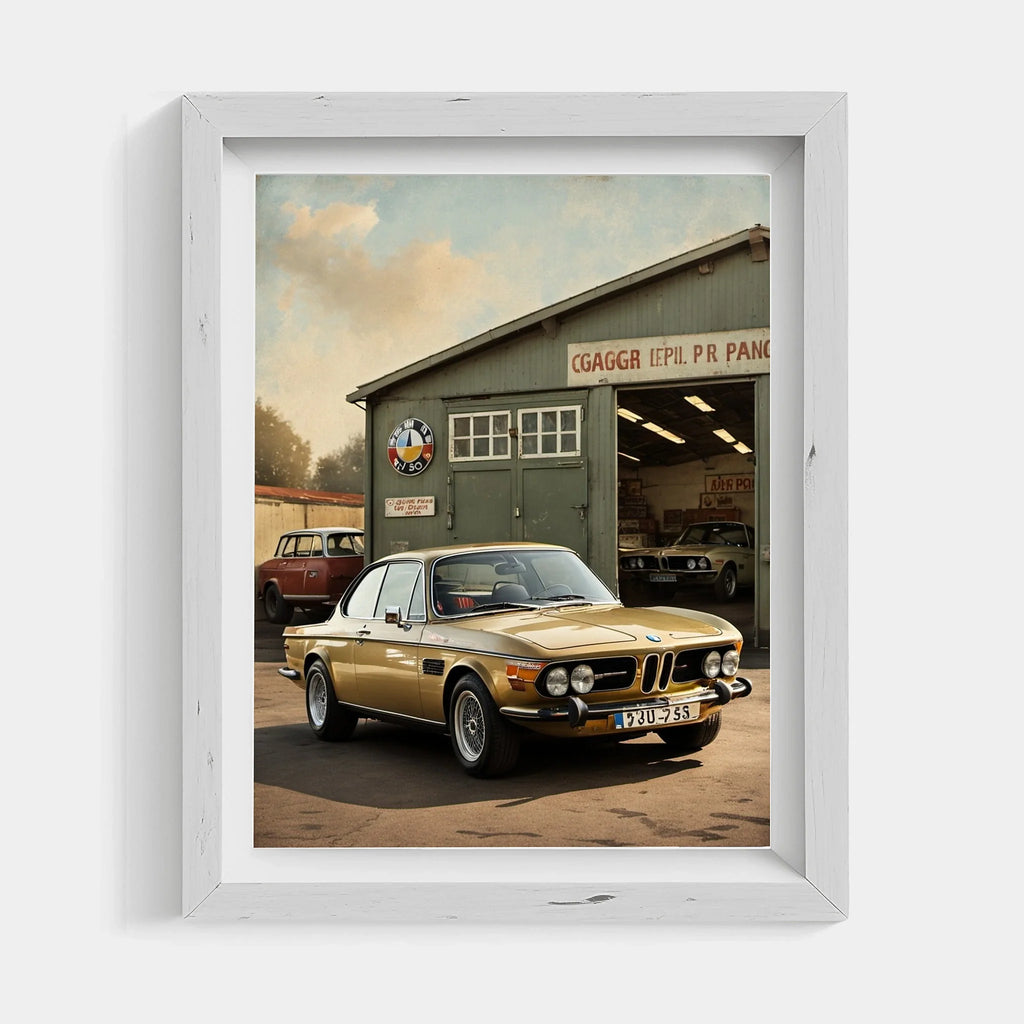 1973 Batmobile CSL Racer - Garage Edition | Poster Canvas