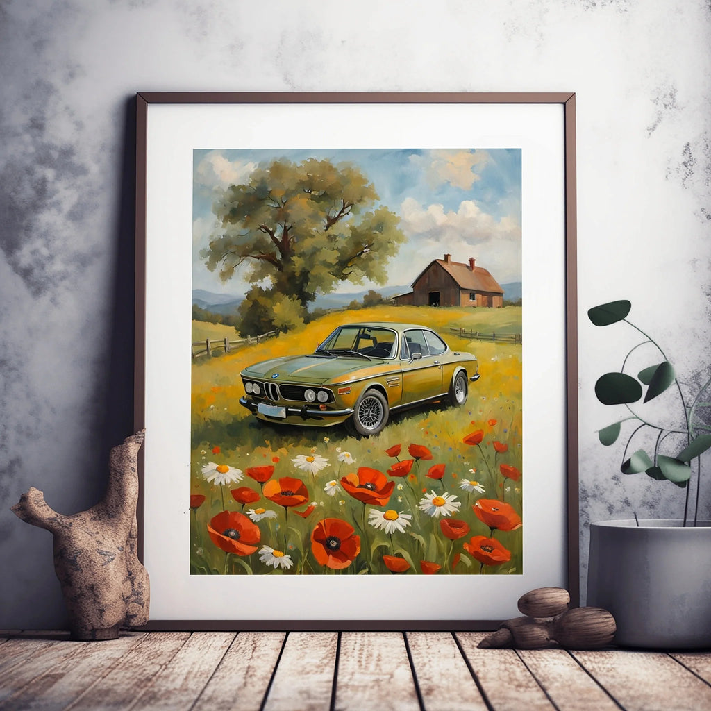 1973 Batmobile CSL Racer - Spring Edition | Poster Canvas