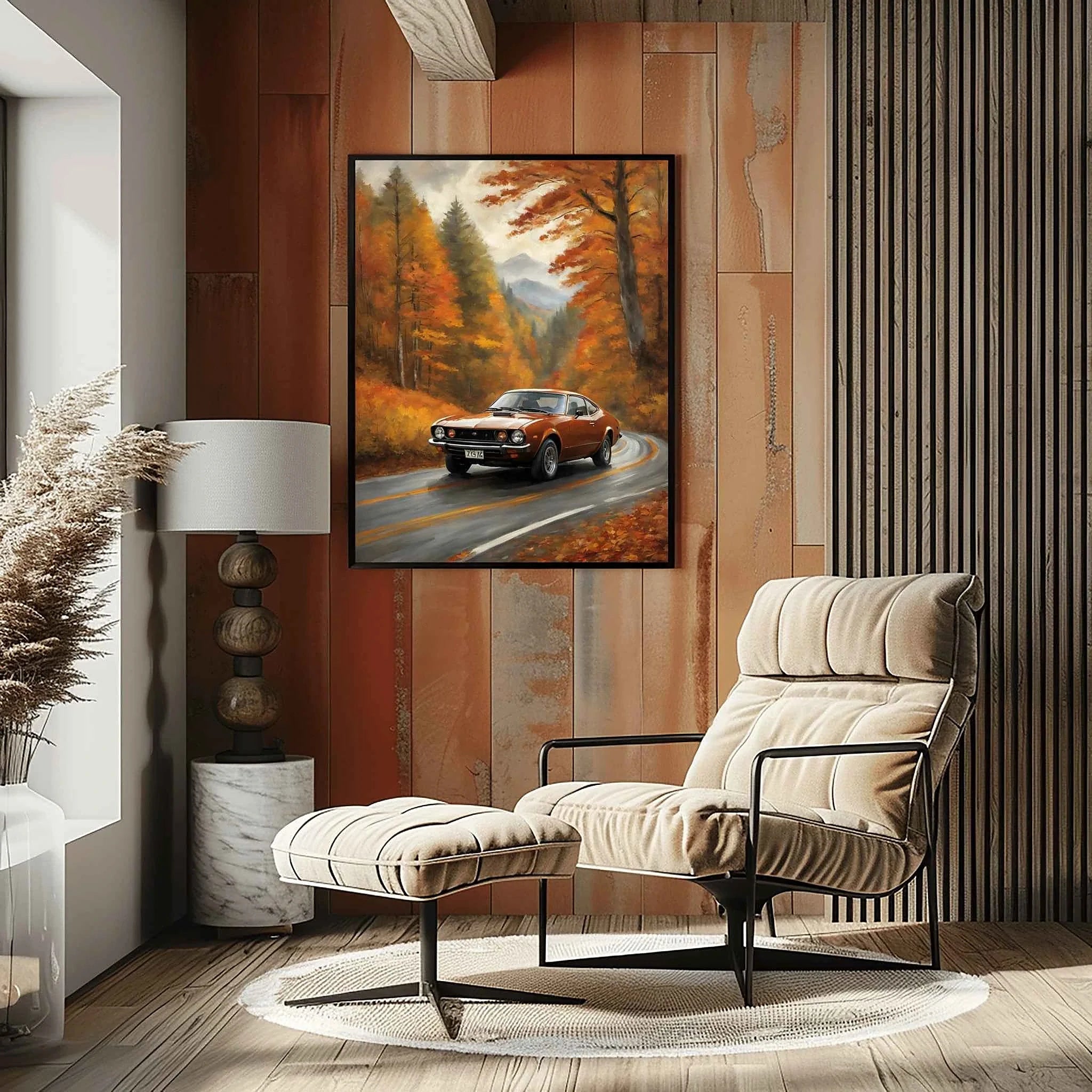 1974 Japanese GT Pioneer - Autumn Edition | Poster Canvas