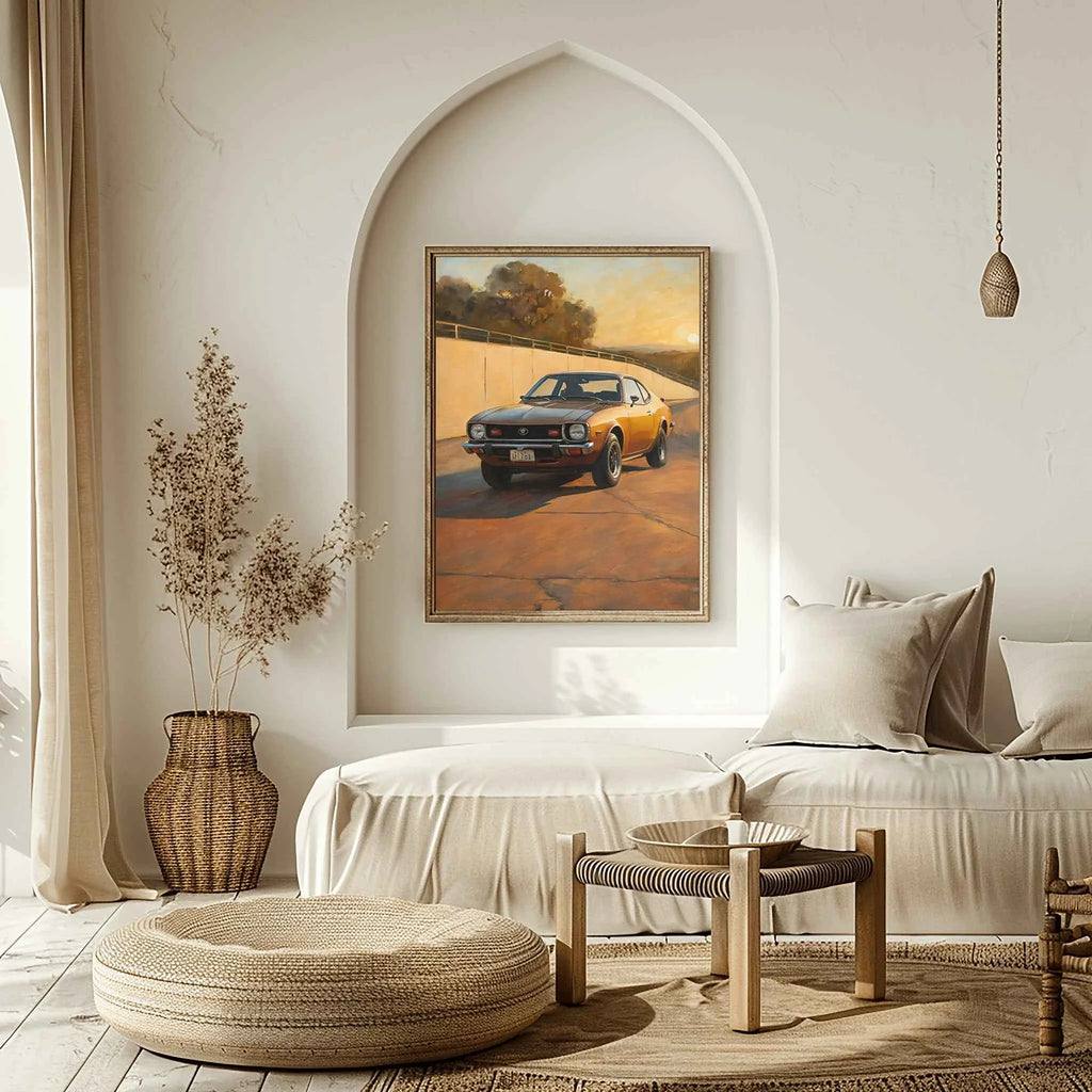 1974 Japanese GT Pioneer - Racetrack Edition | Poster Canvas