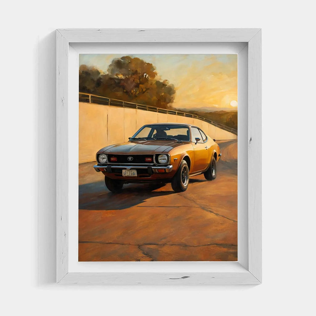 1974 Japanese GT Pioneer - Racetrack Edition | Poster Canvas