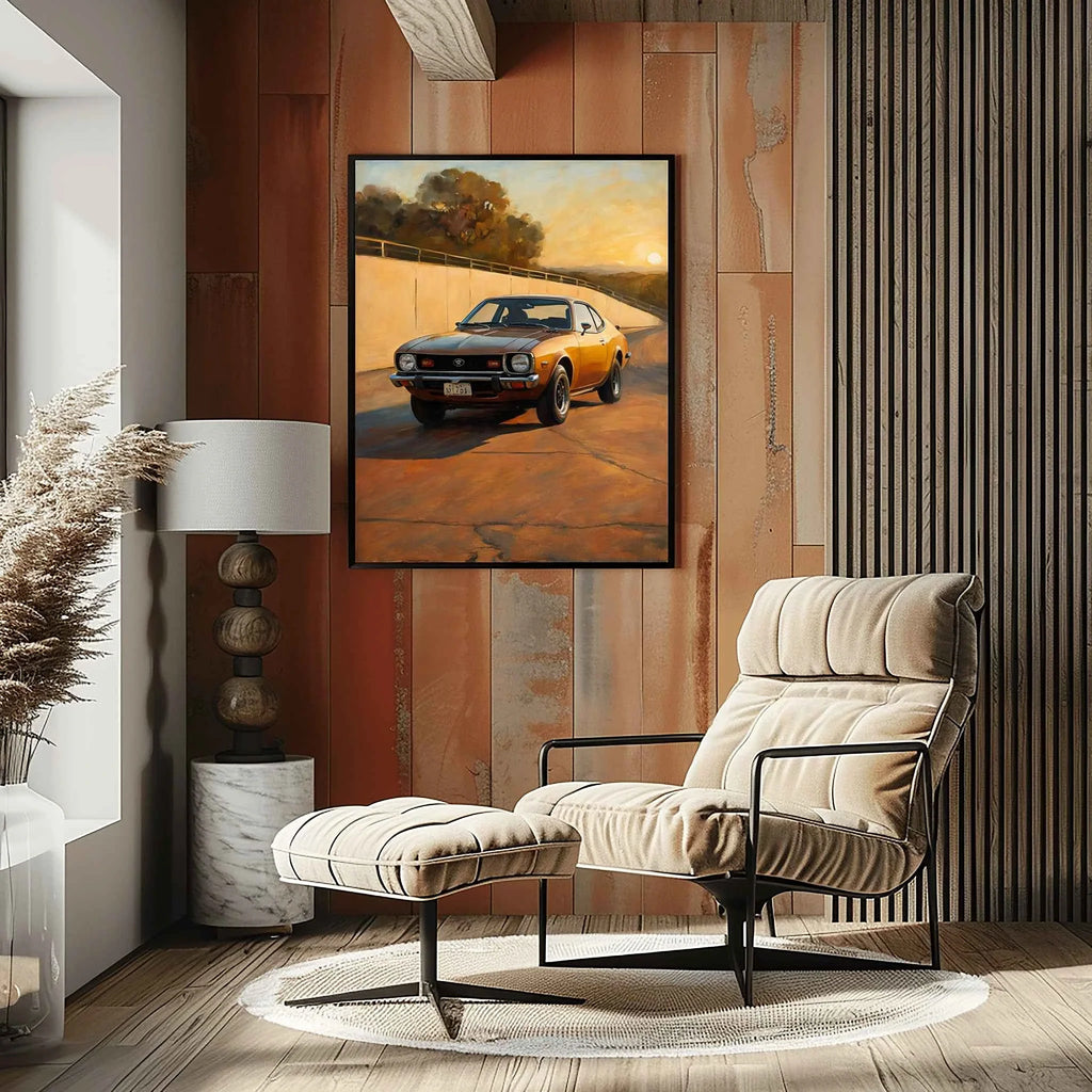 1974 Japanese GT Pioneer - Racetrack Edition | Poster Canvas
