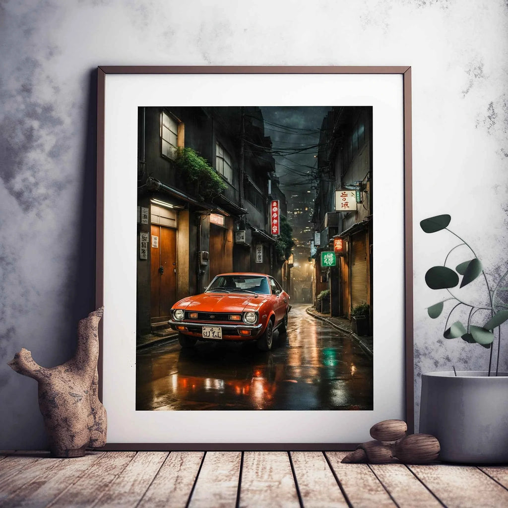 1974 Japanese GT Pioneer - Tokio Edition | Poster Canvas