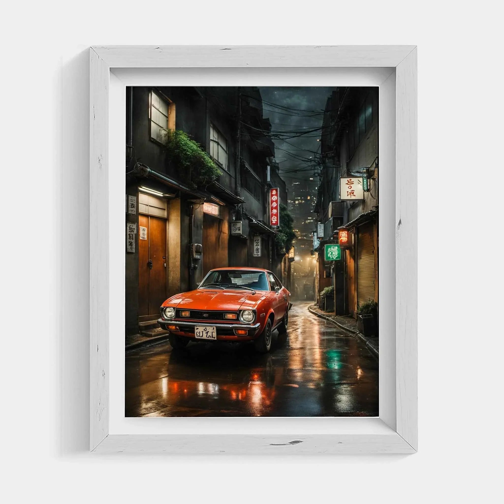 1974 Japanese GT Pioneer - Tokio Edition | Poster Canvas